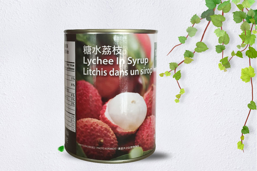 Canned Lychee in syrup